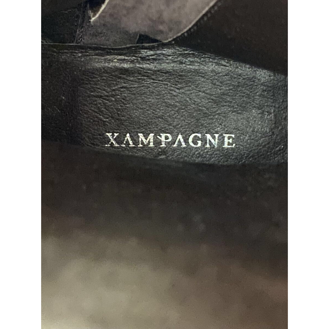 Xampagne(シャンパン)の未使用 XAMPAGNE シャンパン ファー ブーツ ブラウン 系 M メンズの靴/シューズ(ブーツ)の商品写真