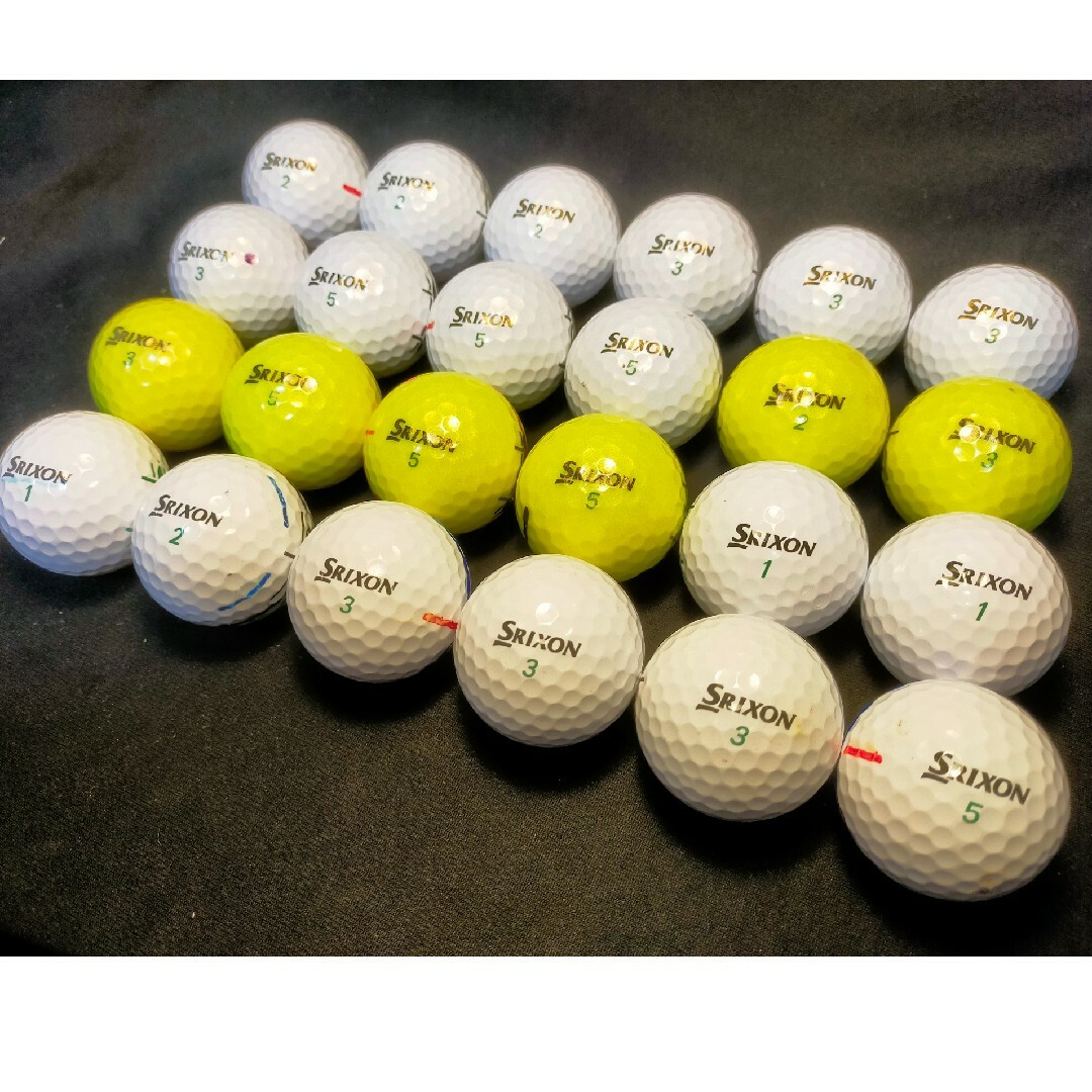 Srixon(スリクソン)の【良品】トライスター 24球 スリクソン ロストボール ゴルフボール スポーツ/アウトドアのゴルフ(その他)の商品写真