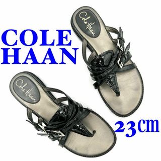 Cole Haan - COLE HAAN コールハーン サンダル ブラック23㎝