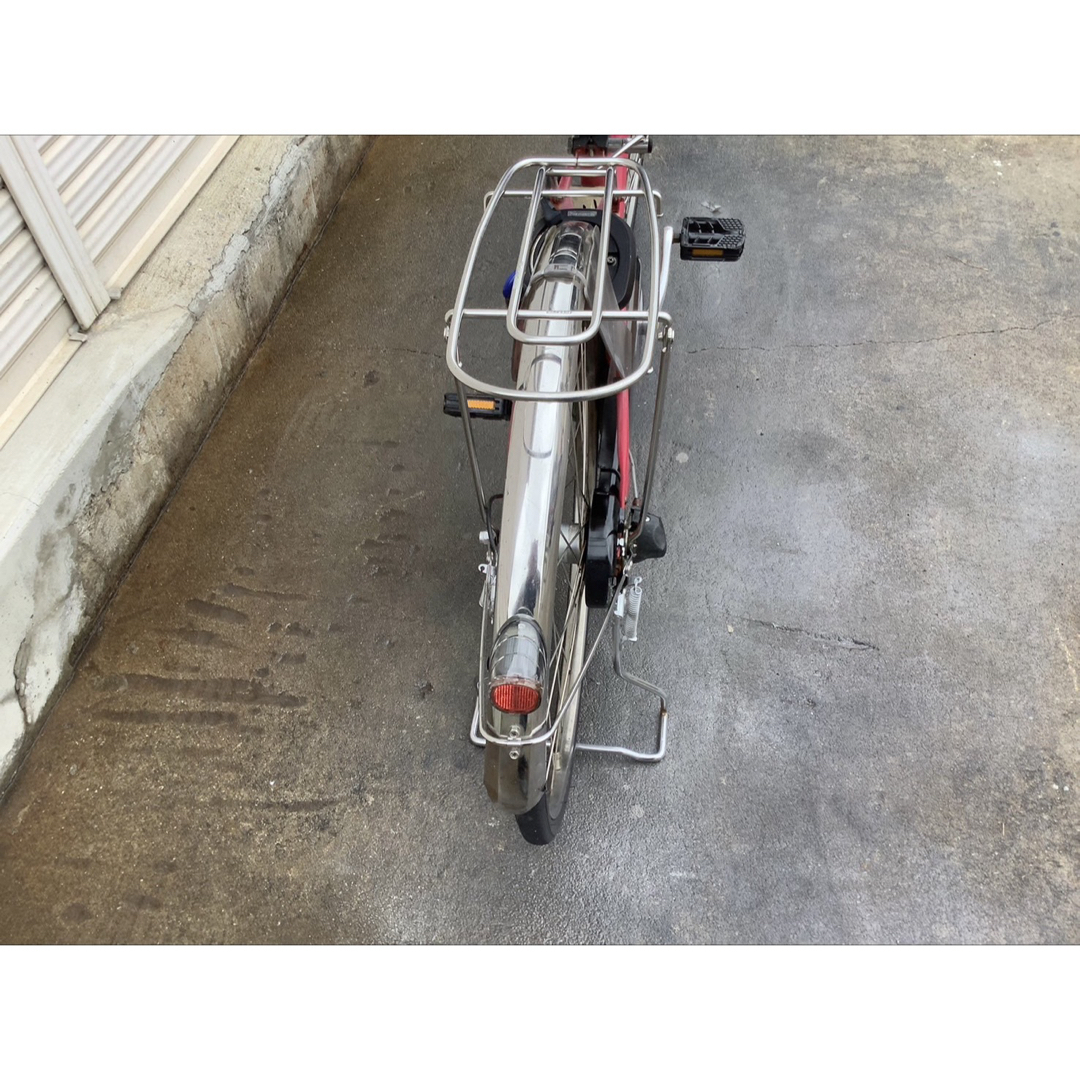 Panasonic(パナソニック)のパナソニック新機種電動アシスト自転車viviDX26インチレッドボディー スポーツ/アウトドアの自転車(自転車本体)の商品写真
