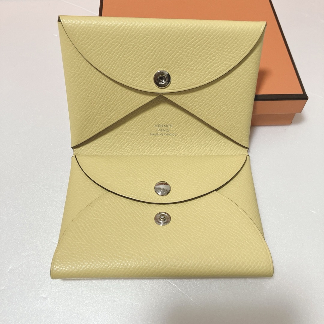 Hermes(エルメス)の超美品♡エルメス カルヴィ デュオ コインケース 折財布 U刻印 正規品 レディースのファッション小物(財布)の商品写真