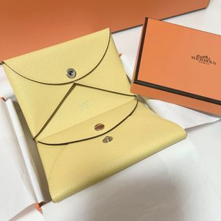 エルメス(Hermes)の超美品♡エルメス カルヴィ デュオ コインケース 折財布 U刻印 正規品(財布)