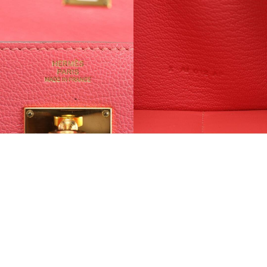 Hermes(エルメス)の極美品 エルメス X 刻印 ケリー ウォレット 長財布 ピンク × ゴールド ロング レザー 本革 高級 婦人 レディース EHM 1205-H61 レディースのファッション小物(財布)の商品写真