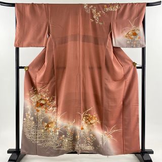 訪問着 身丈159cm 裄丈68cm 正絹 秀品 【中古】(着物)