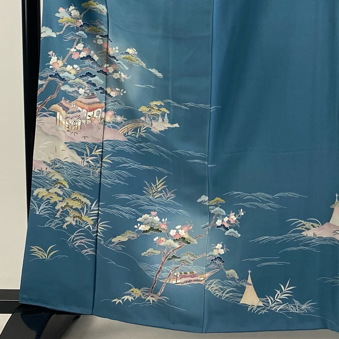 訪問着 身丈162.5cm 裄丈65.5cm 正絹 秀品 【中古】 レディースの水着/浴衣(着物)の商品写真