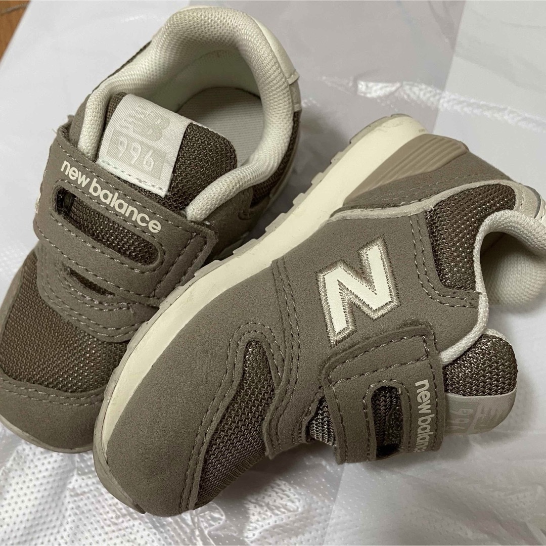 New Balance(ニューバランス)のnew balance 996 13.5cm ブラウン キッズ/ベビー/マタニティのベビー靴/シューズ(~14cm)(スニーカー)の商品写真