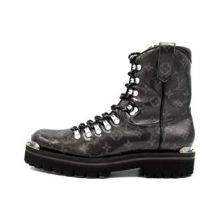 ルイヴィトン(LOUIS VUITTON)のルイヴィトン LOUIS VUITTON ■ 18AW 【 Outland Ankle Boot DI0148  】 LVアウトランド ライン モノグラム レースアップ ブーツ n5729(ブーツ)