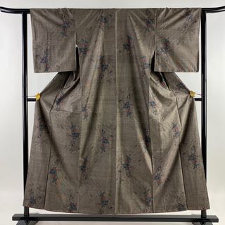 紬 身丈155cm 裄丈62.5cm 正絹 美品 秀品 【中古】(着物)