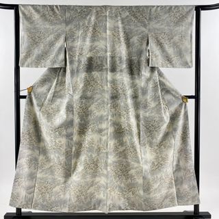 紬 身丈154cm 裄丈63cm 正絹 美品 秀品 【中古】(着物)