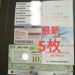 日本航空 JAL株主優待5枚と割引券(その他)