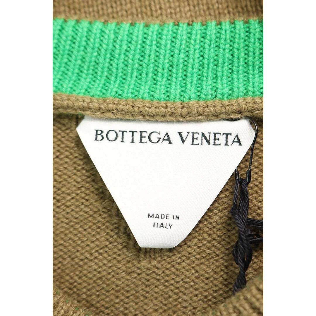 Bottega Veneta(ボッテガヴェネタ)のボッテガヴェネタ  712327 V07J0 9768 クルーネックウールニット メンズ S メンズのトップス(ニット/セーター)の商品写真