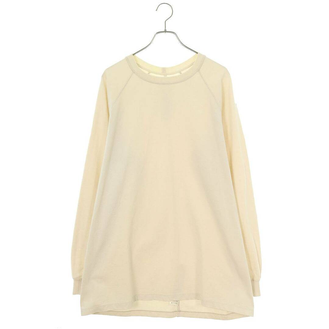 Rick Owens(リックオウエンス)のリックオウエンス  22SS  RU01B1280-BA BASEBALL T-SHIRT ベースボールロング長袖カットソー メンズ XL メンズのトップス(Tシャツ/カットソー(七分/長袖))の商品写真