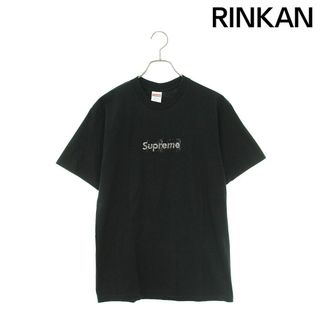 シュプリーム(Supreme)のシュプリーム ×スワロフスキー SWAROVSKI  Swarovski Box Logo Tee スワロフスキーボックスロゴTシャツ メンズ S(Tシャツ/カットソー(半袖/袖なし))