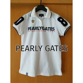 パーリーゲイツ(PEARLY GATES)のPEARLY GATES★３０周年ニコちゃんポロシャツレディース女性(ウエア)