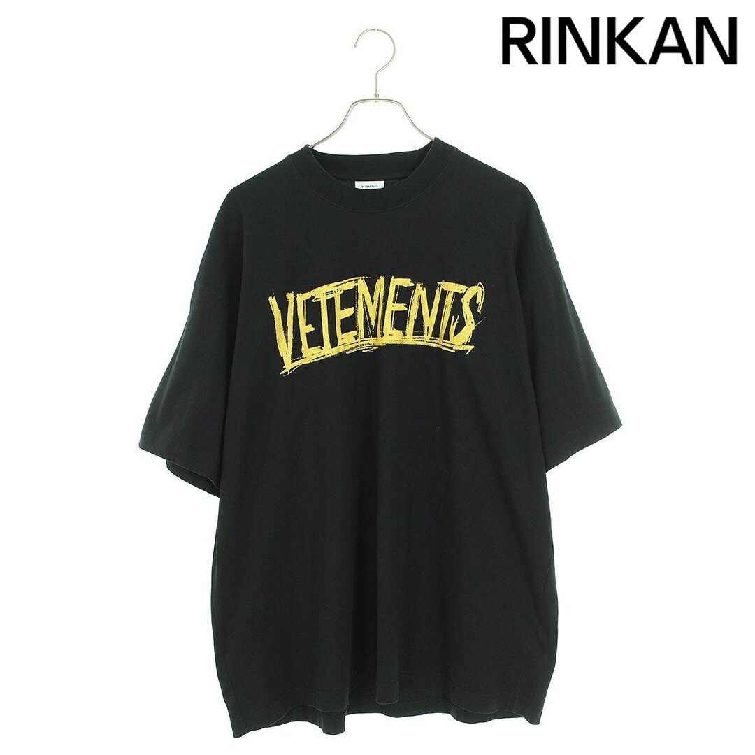 VETEMENTS(ヴェトモン)のヴェトモン  UE52TR270G ワールドツアープリントオーバーサイズTシャツ メンズ XS メンズのトップス(Tシャツ/カットソー(半袖/袖なし))の商品写真