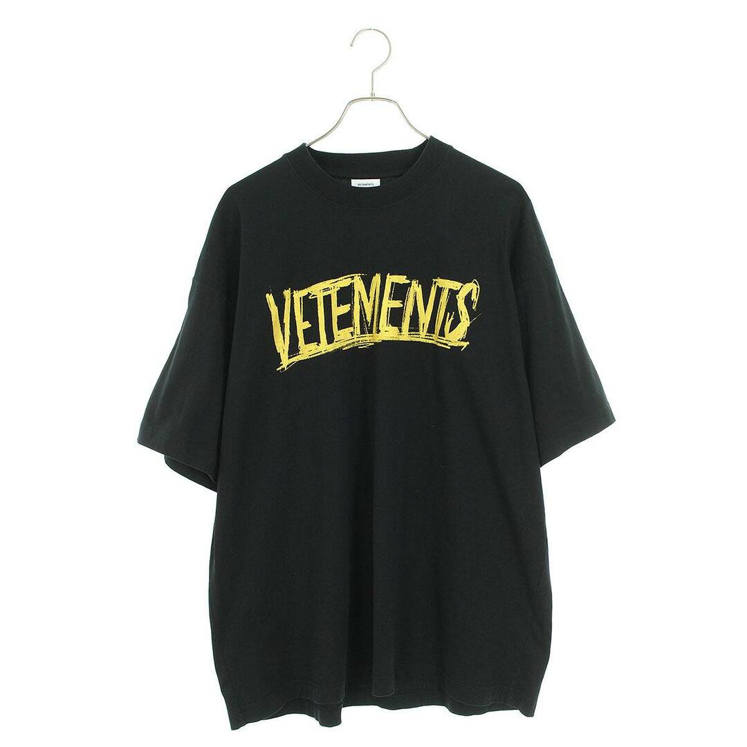 VETEMENTS(ヴェトモン)のヴェトモン  UE52TR270G ワールドツアープリントオーバーサイズTシャツ メンズ XS メンズのトップス(Tシャツ/カットソー(半袖/袖なし))の商品写真