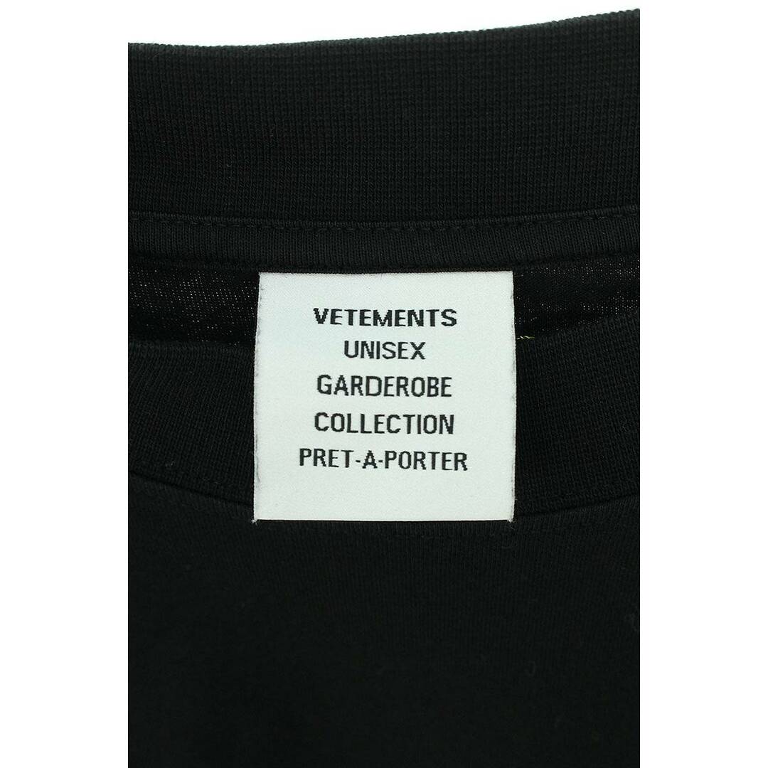 VETEMENTS(ヴェトモン)のヴェトモン  UE52TR270G ワールドツアープリントオーバーサイズTシャツ メンズ XS メンズのトップス(Tシャツ/カットソー(半袖/袖なし))の商品写真