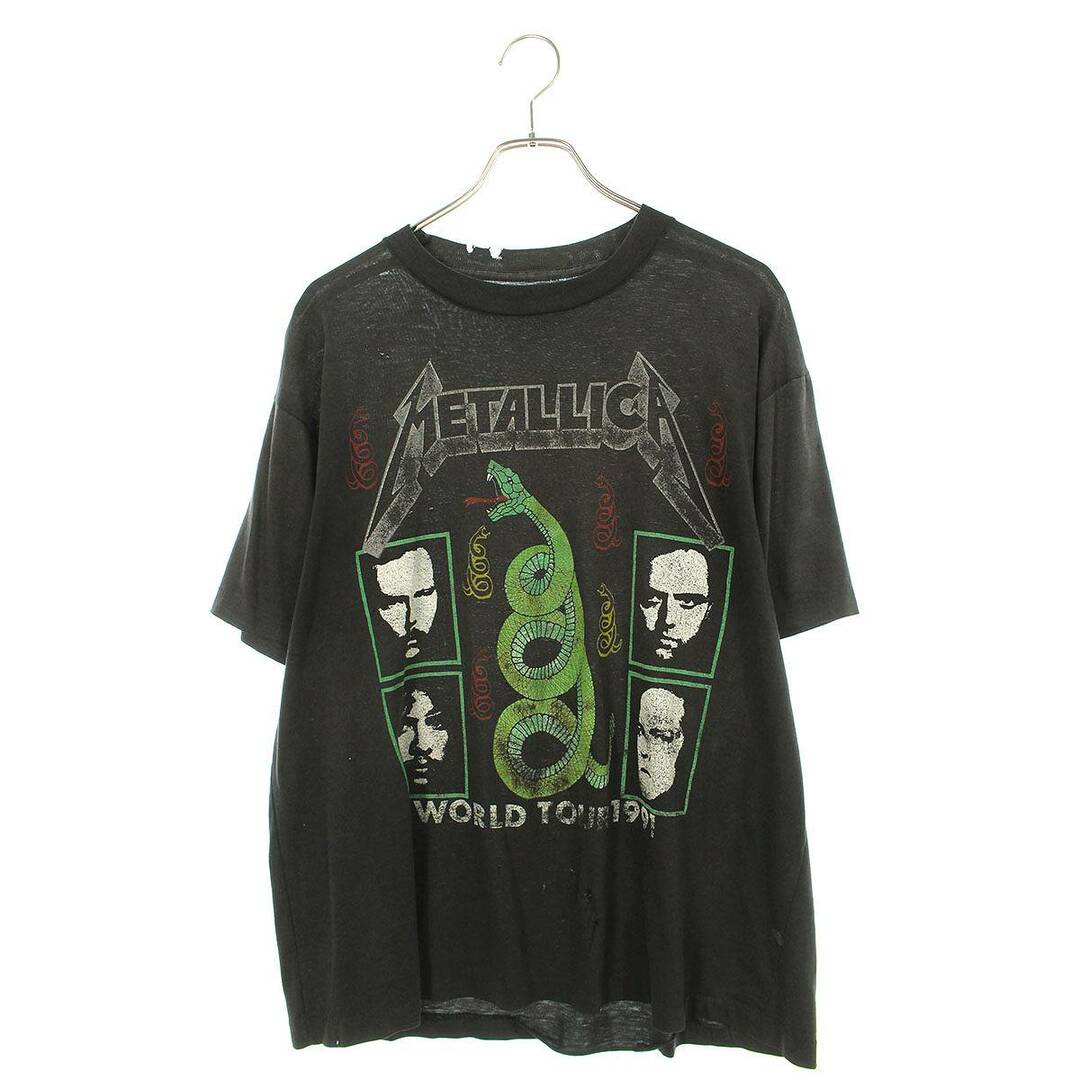 ヴィンテージ VINTAGE  90s  METALLICA/メタリカ WORLD TOUR 1991Tシャツ メンズ メンズのトップス(Tシャツ/カットソー(半袖/袖なし))の商品写真