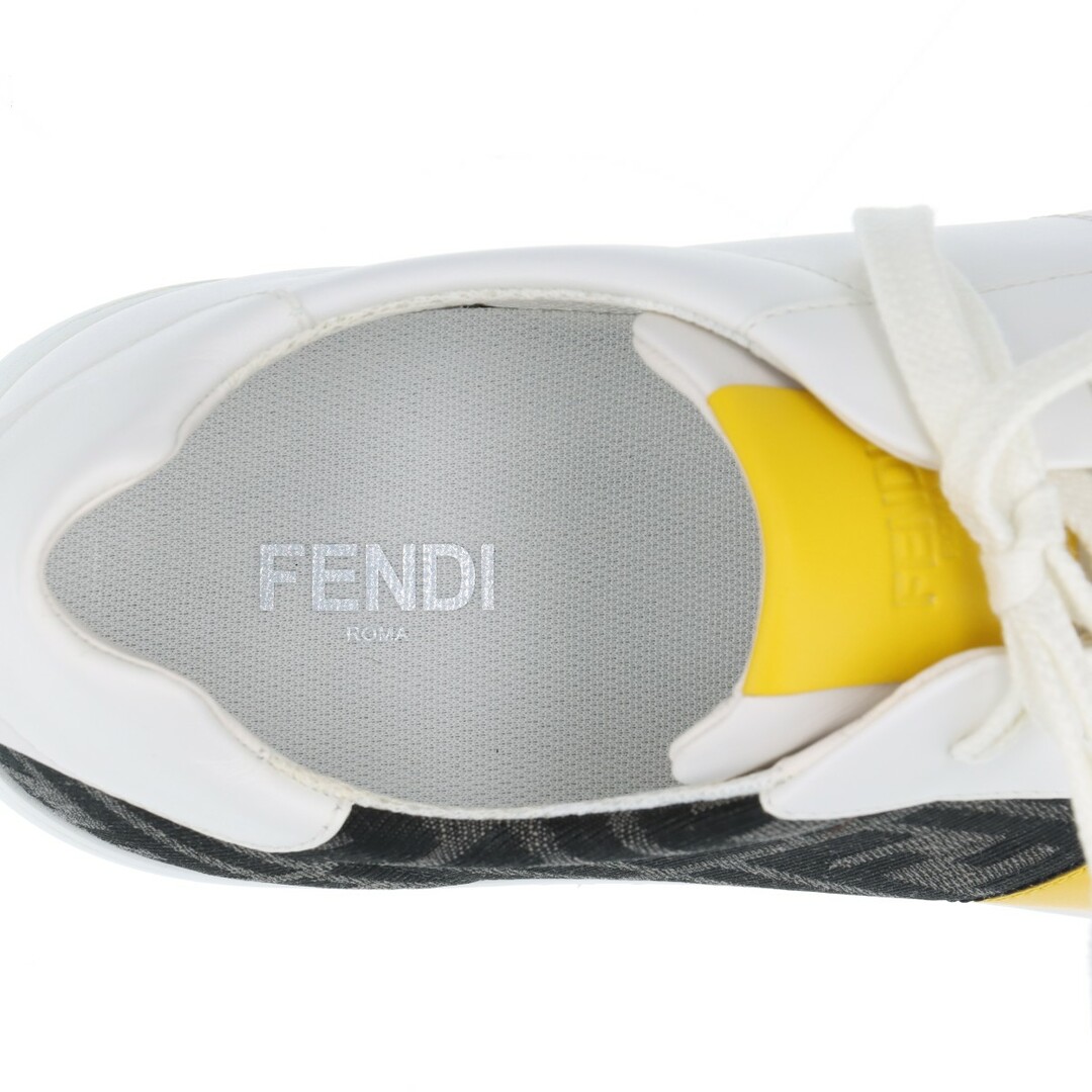 FENDI(フェンディ)のフェンディ ズッカ キャンバス×レザー 6 マルチカラー メンズ スニーカ メンズの靴/シューズ(スニーカー)の商品写真