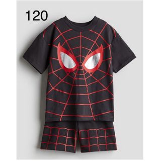 H&M - 《新作》新品　スパイダーマン　Tシャツ&ショートパンツ　セットアップ　120