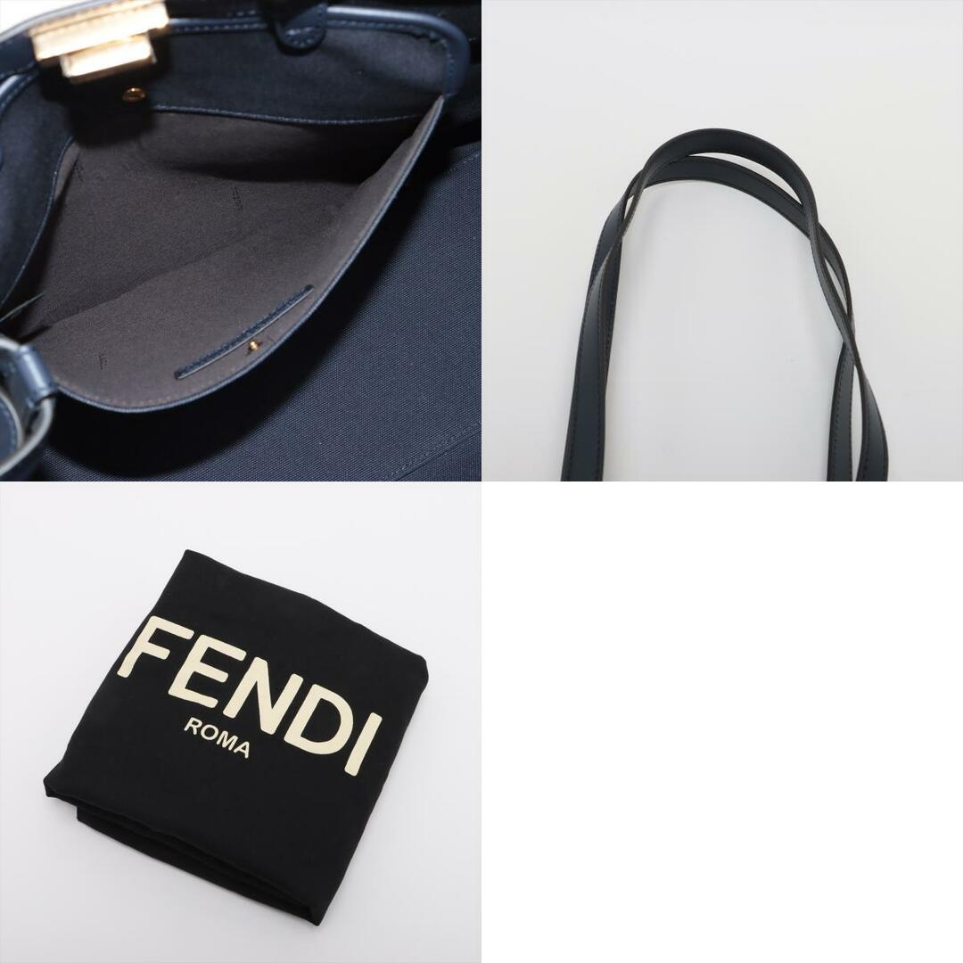 FENDI(フェンディ)の極美品 フェンディ ズッカ ミディアム エックス トート バッグ 8BH374 2way ショルダー レザー ビジネス A4 メンズ EEE U46-7 メンズのバッグ(トートバッグ)の商品写真