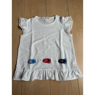 ファミリア  金魚tシャツ 美品