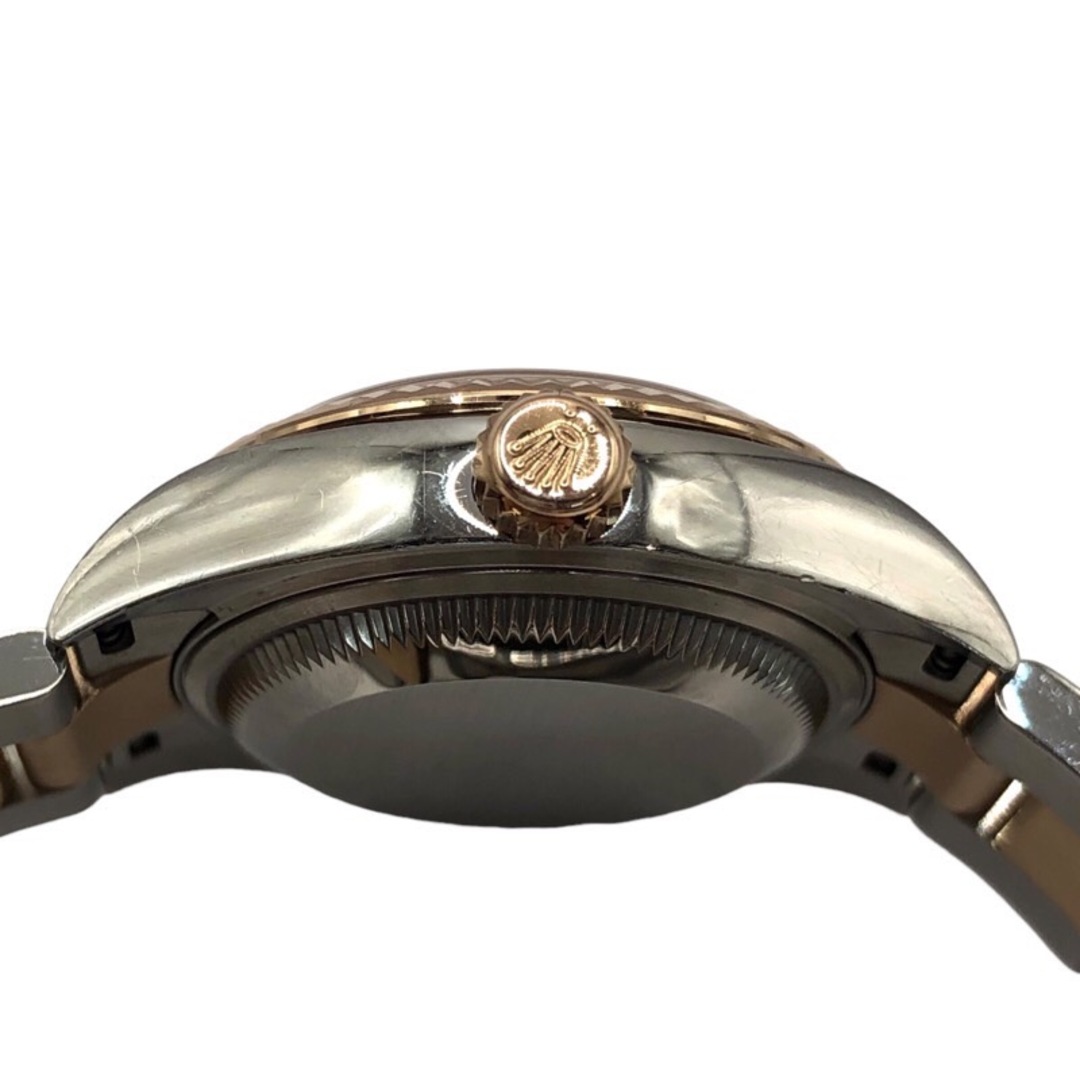 ROLEX(ロレックス)の　ロレックス ROLEX デイトジャスト ランダムシリアル 279171 サンダスト文字盤 オイスターブレス PG/SS 自動巻き レディース 腕時計 レディースのファッション小物(腕時計)の商品写真