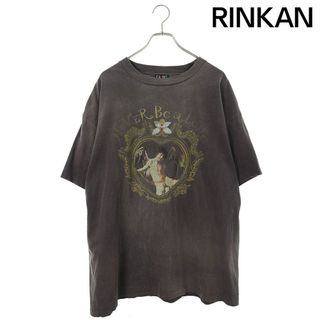 セントマイケル SAINT MICHAEL  22SS  SM-S22-0000-010 Never Be AloneプリントTシャツ メンズ XXL(Tシャツ/カットソー(半袖/袖なし))