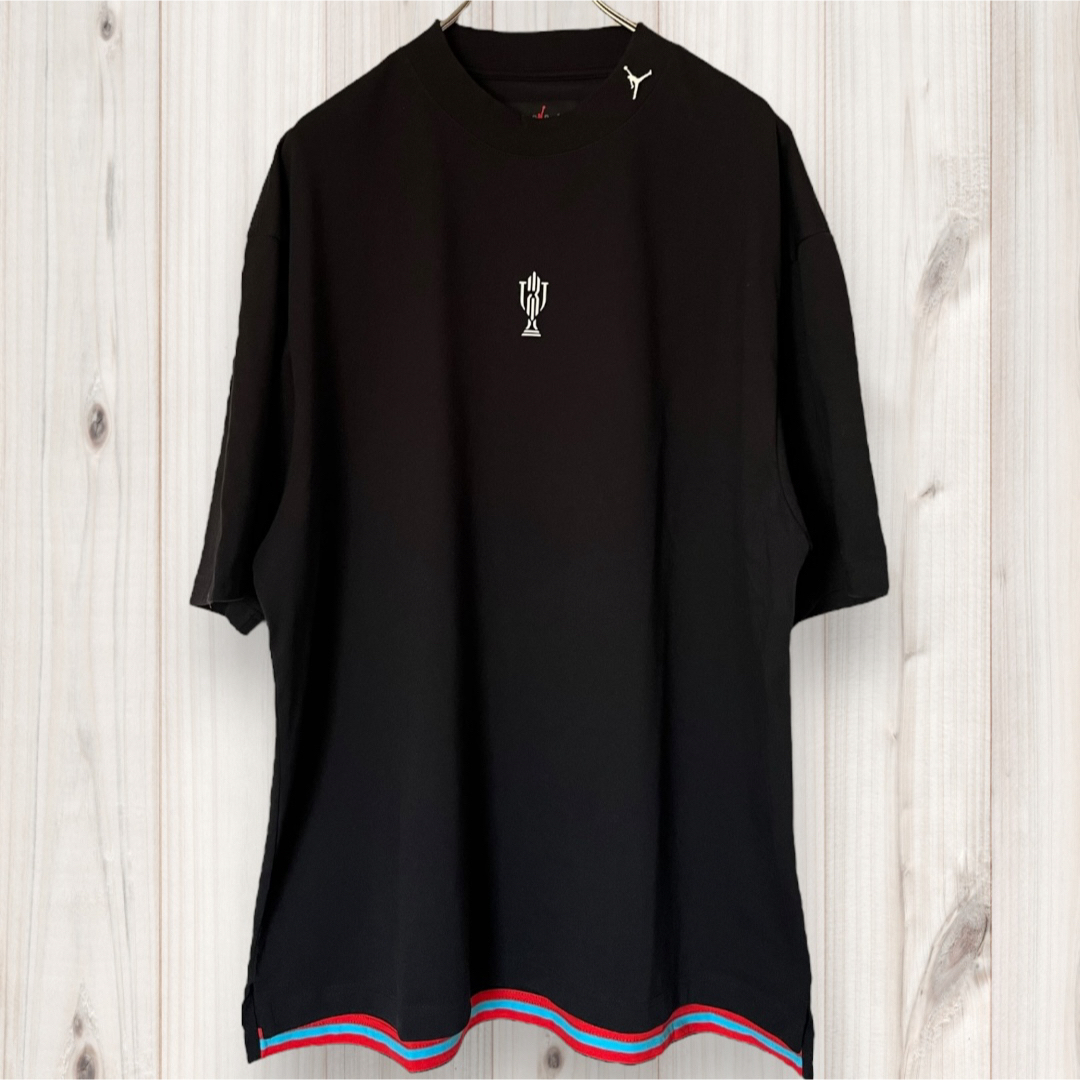 Jordan Brand（NIKE）(ジョーダン)のJORDAN BRAND M J TR SS TOP BLACK XL メンズのトップス(Tシャツ/カットソー(半袖/袖なし))の商品写真