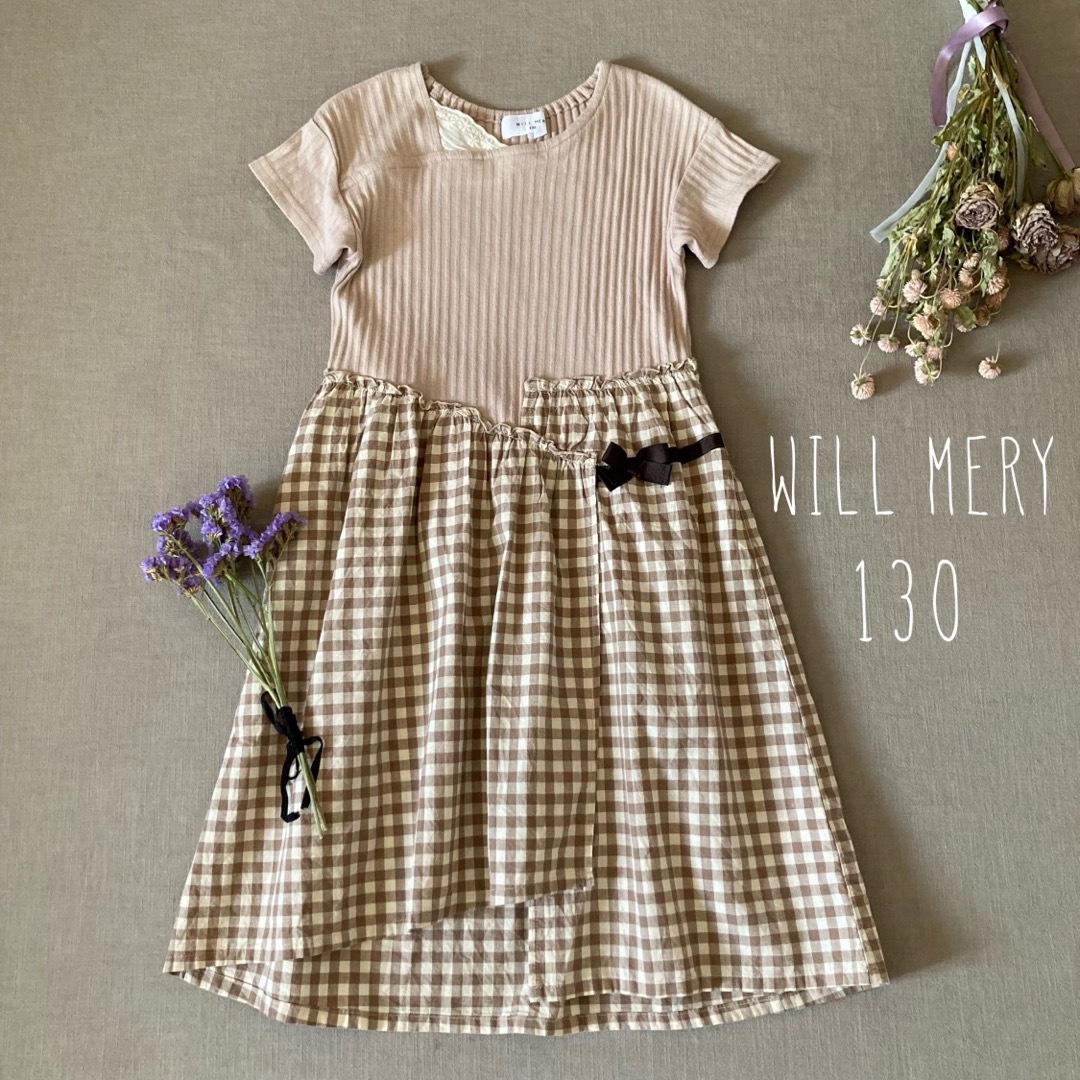 WILL MERY(ウィルメリー)のsold キッズ/ベビー/マタニティのキッズ服女の子用(90cm~)(ワンピース)の商品写真