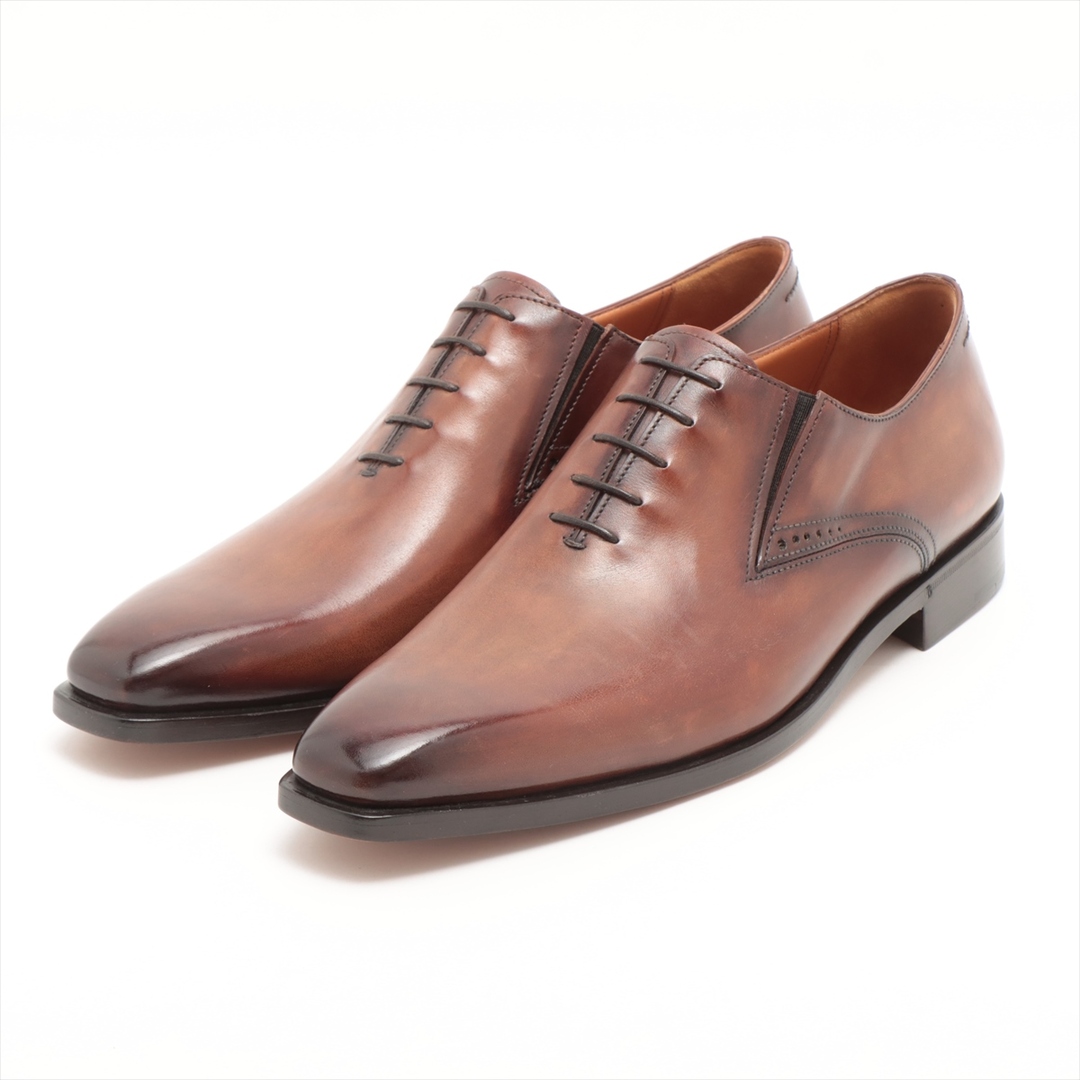 Berluti(ベルルッティ)の新品同様 ベルルッティ アレゴリア レザー ビジネス シューズ レースアップ 10 革靴 ローファー ブラウン 靴 メンズ EEM V42-10 メンズの靴/シューズ(ドレス/ビジネス)の商品写真
