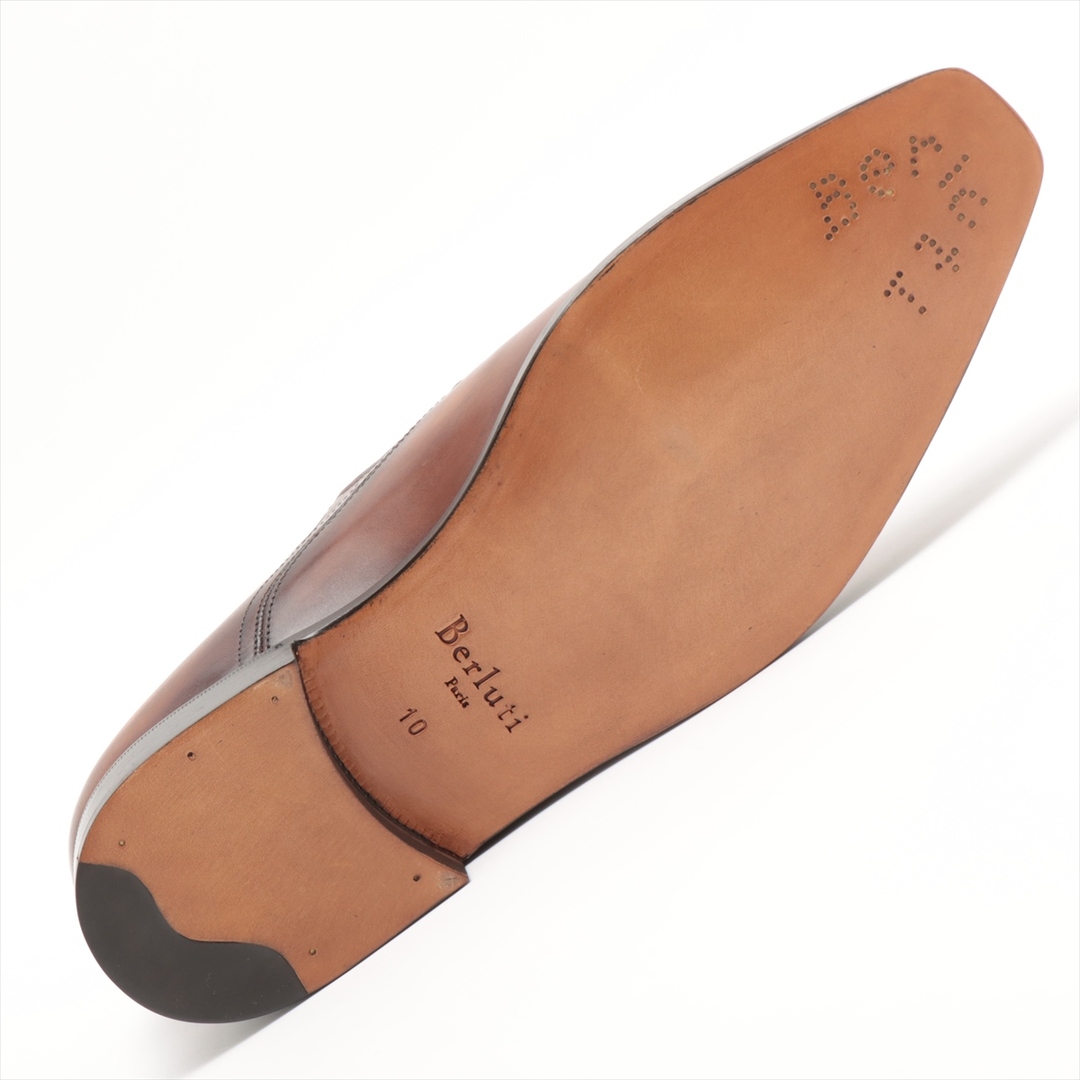 Berluti(ベルルッティ)の新品同様 ベルルッティ アレゴリア レザー ビジネス シューズ レースアップ 10 革靴 ローファー ブラウン 靴 メンズ EEM V42-10 メンズの靴/シューズ(ドレス/ビジネス)の商品写真