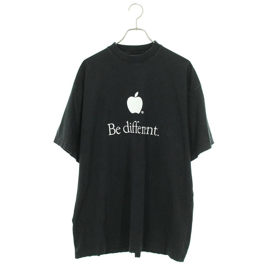 Balenciaga(バレンシアガ)のバレンシアガ  22AW  712398 TNVB3 Be different刺繍Tシャツ メンズ 1 メンズのトップス(Tシャツ/カットソー(半袖/袖なし))の商品写真