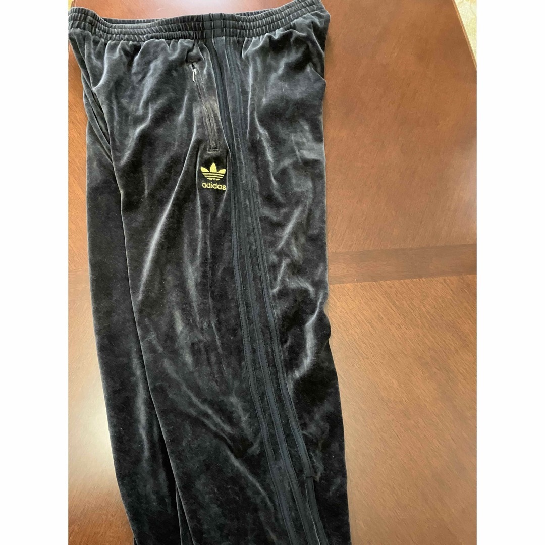 XL 上下セットアップ adidas ベロア ジャージ アディダス パンツ
