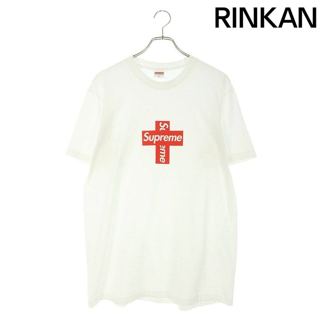 Supreme(シュプリーム)のシュプリーム  20AW  Cross Box Logo Tee クロスボックスロゴTシャツ メンズ M メンズのトップス(Tシャツ/カットソー(半袖/袖なし))の商品写真