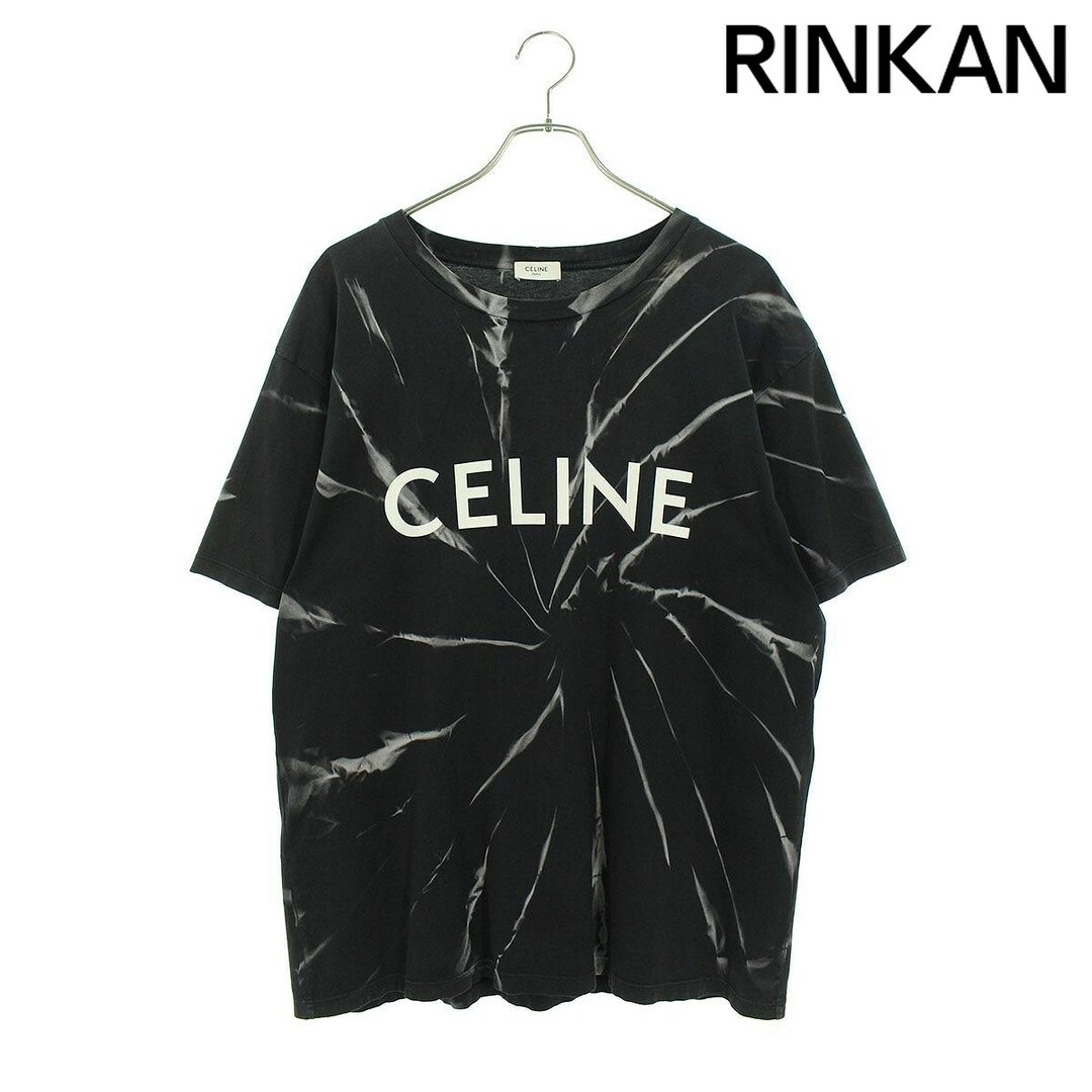 celine(セリーヌ)のセリーヌバイエディスリマン  21AW  2X820643O タイダイロゴプリントルーズフィットTシャツ メンズ M メンズのトップス(Tシャツ/カットソー(半袖/袖なし))の商品写真