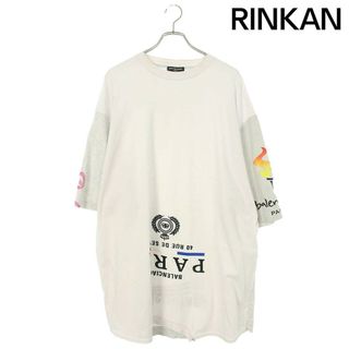 バレンシアガ(Balenciaga)のバレンシアガ  698811 TMVC9 リメイクアップサイドダウンTシャツ メンズ 5(Tシャツ/カットソー(半袖/袖なし))