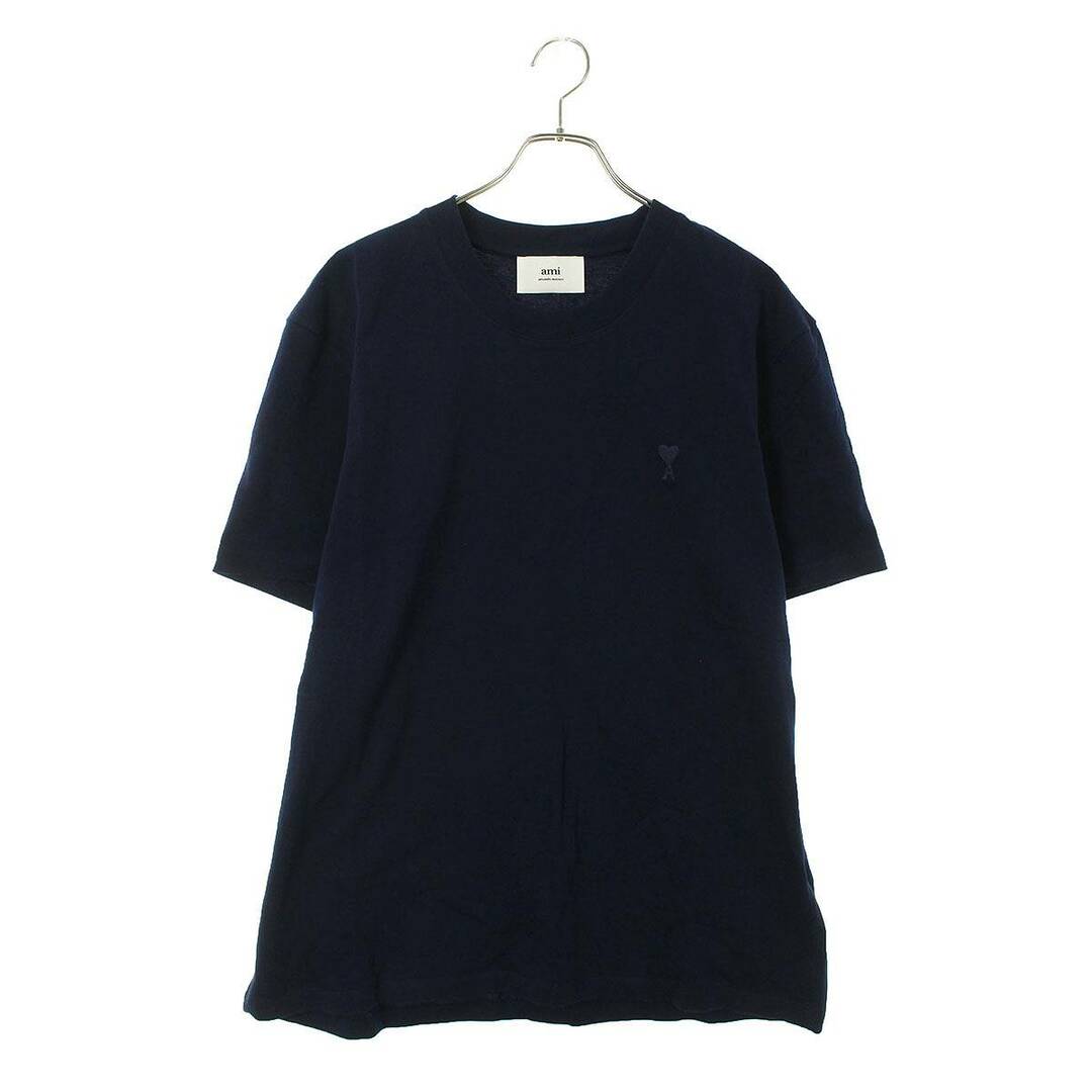 ami(アミ)のアミアレクサンドルマテュッシ  UTS022.726 ハートロゴ刺繍Tシャツ メンズ XXL メンズのトップス(Tシャツ/カットソー(半袖/袖なし))の商品写真