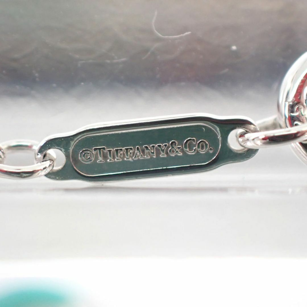 Tiffany & Co.(ティファニー)のティファニー 925/エナメル インフィニティブレスレット[g264-50］ レディースのアクセサリー(ブレスレット/バングル)の商品写真