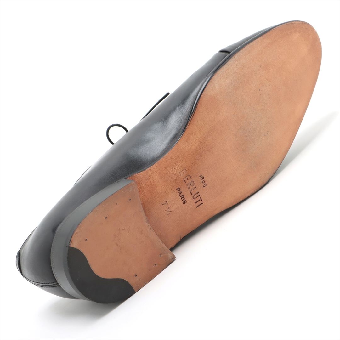 Berluti(ベルルッティ)の極美品 ベルルッティ ガスパール レザー ビジネス シューズ 7 1/2 26cm 相当 レースアップ 靴 革靴 ネイビー 紺 メンズ EEM X14-4 メンズの靴/シューズ(ドレス/ビジネス)の商品写真