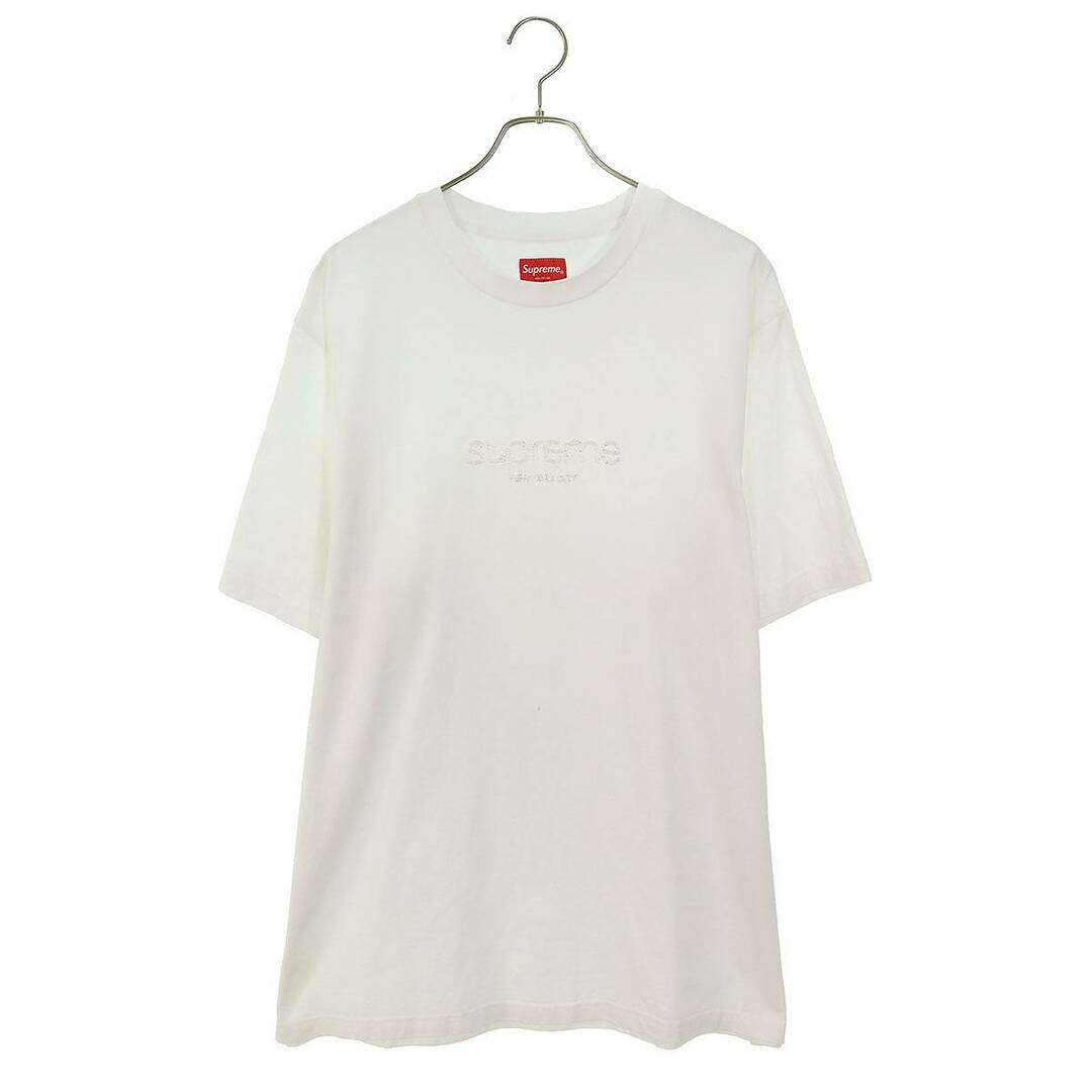 Supreme(シュプリーム)のシュプリーム  22SS  Beaded Logo S/S Top ビーズロゴTシャツ メンズ XL メンズのトップス(Tシャツ/カットソー(半袖/袖なし))の商品写真