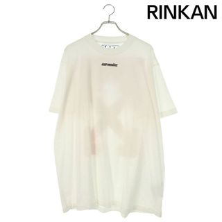 オフホワイト(OFF-WHITE)のオフホワイト  OMAA038E20JER002 バックマーカーアロープリントTシャツ メンズ M(Tシャツ/カットソー(半袖/袖なし))