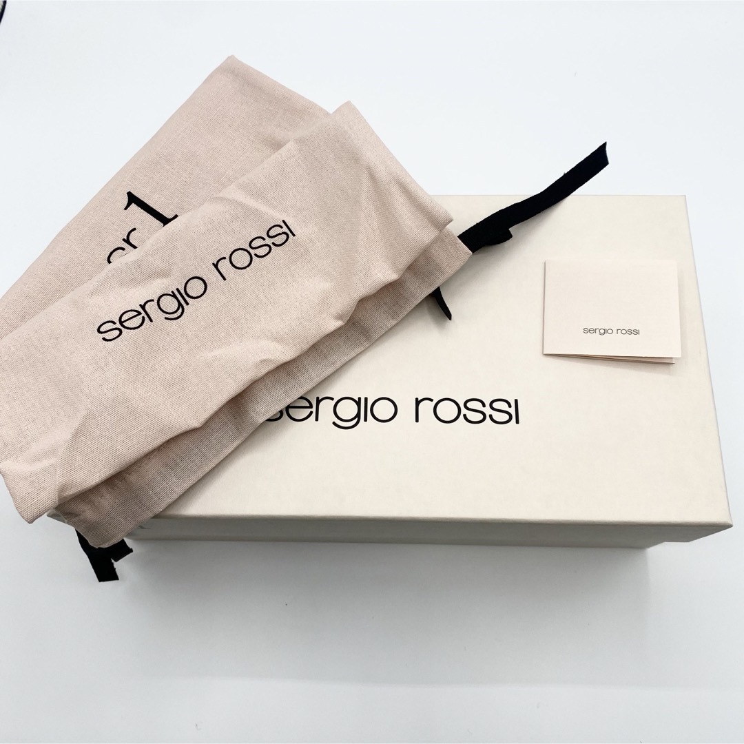 Sergio Rossi(セルジオロッシ)の新品未使用！送料込み★Sergio Rossi★Nappa Slippers レディースの靴/シューズ(ローファー/革靴)の商品写真