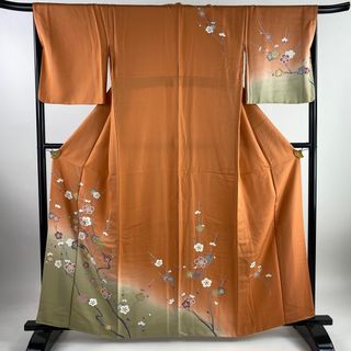 訪問着 身丈162cm 裄丈67cm 正絹 秀品 【中古】(着物)