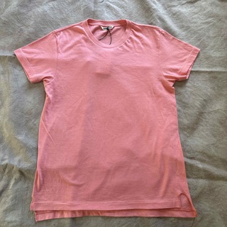 オーラリー(AURALEE)のAuralee Tシャツ　サイズ1  ピンク(Tシャツ(半袖/袖なし))