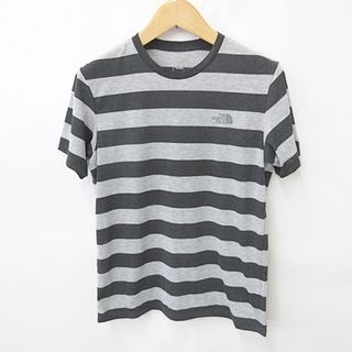 THE NORTH FACE - ザノースフェイス THE NORTH FACE Tシャツ ボーダー グレー L