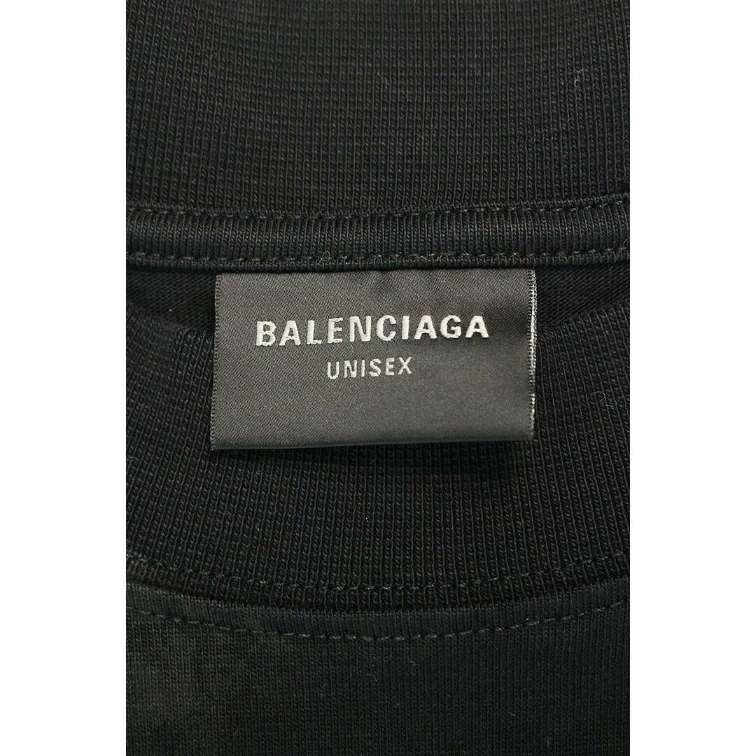 Balenciaga(バレンシアガ)のバレンシアガ  23AW  744439 TOVE1 ダメージ加工HEAVY METALロゴTシャツ メンズ XXS メンズのトップス(Tシャツ/カットソー(半袖/袖なし))の商品写真