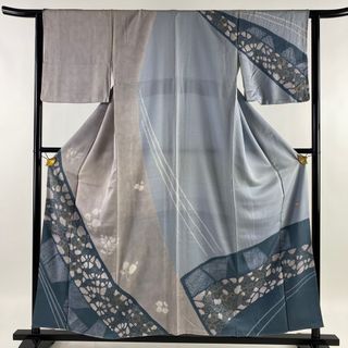 訪問着 身丈155cm 裄丈64cm 正絹 逸品 【中古】(着物)