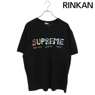 シュプリーム(Supreme)のシュプリーム  18SS  Rocks Tee ロックスロゴプリントTシャツ メンズ L(Tシャツ/カットソー(半袖/袖なし))