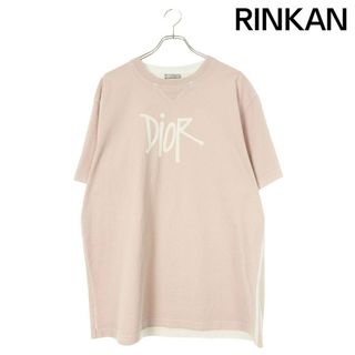 ディオール(Dior)のディオール ×ショーンステューシー  20AW  033J625E0554 DIOR AND SHAWNロゴプリントTシャツ メンズ XL(Tシャツ/カットソー(半袖/袖なし))